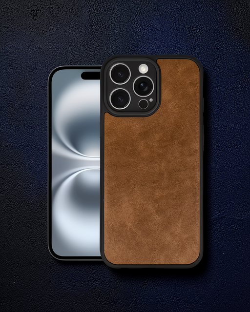 Apple İphone 16 Pro Kılıf Aras Deri Kapak - Taba