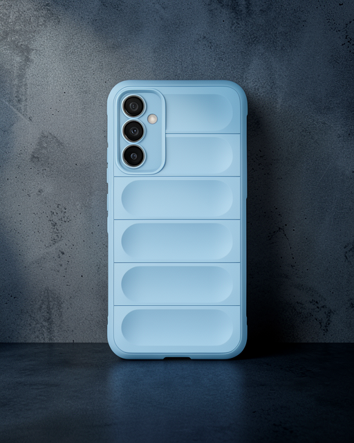 Samsung Galaxy A05s Kılıf Optimum Silikon - Sky Blue