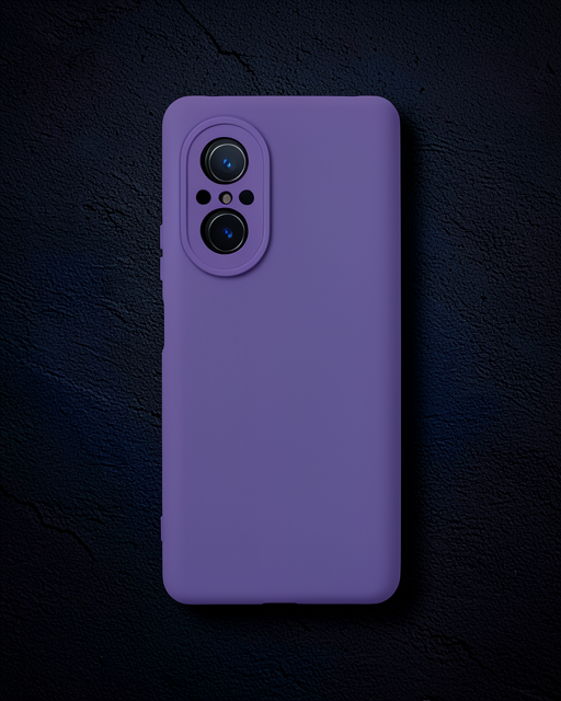 Huawei Nova 9 Se Kılıf Nano İçi Kadife Silikon - Mor