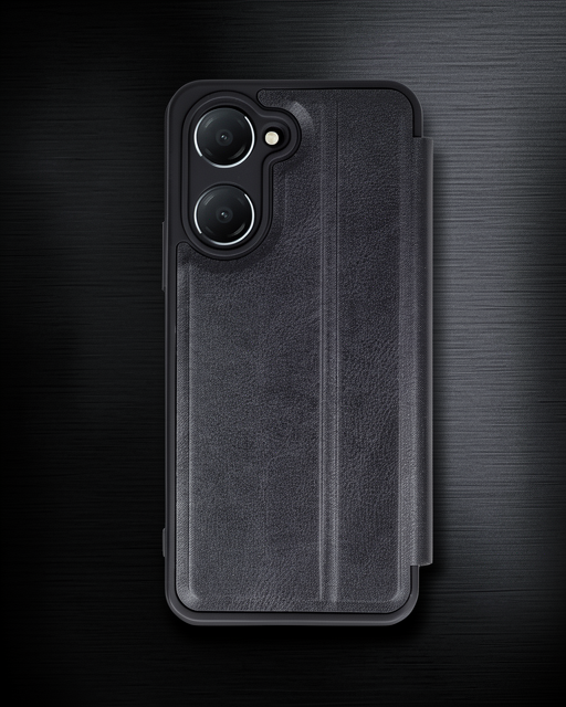 Vivo Y18 Kılıf Flip Cover - Siyah