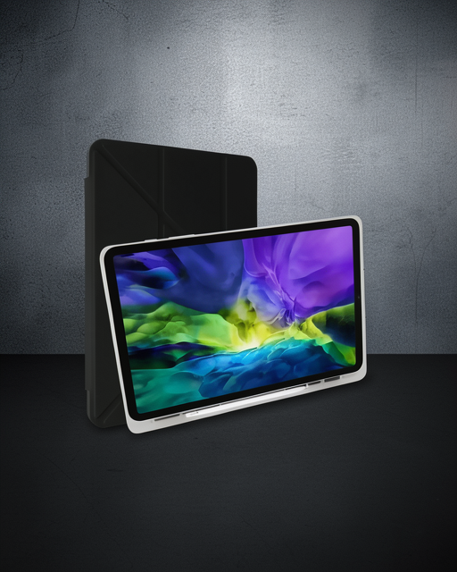 Xiaomi Redmi Pad Kılıf Kalemlikli Mars Tablet Kılıfı - Siyah
