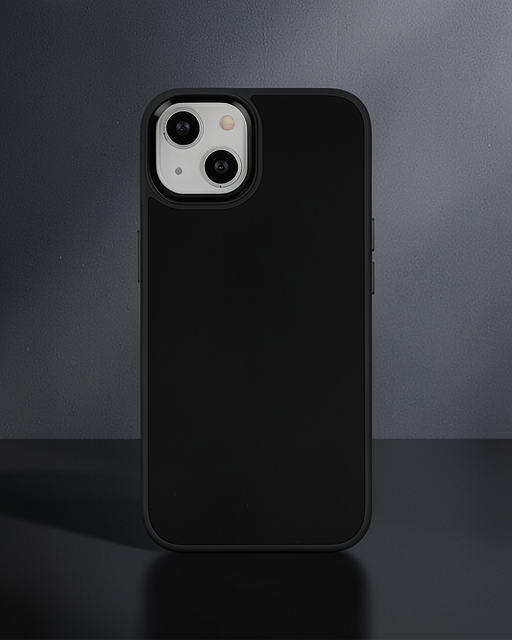 Apple İphone 14 Plus Kılıf Asya Deri Silikon - Siyah