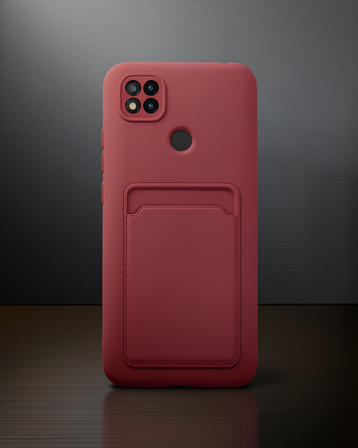 Xiaomi Redmi 9c Kılıf Kelvin Kartvizitli Silikon - Lila