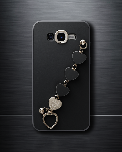 Samsung Galaxy J7 Kılıf Esila Silikon - Siyah