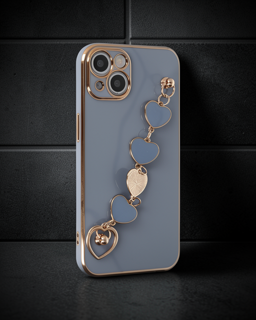 Apple İphone 14 Plus Kılıf Esila Silikon - Gri
