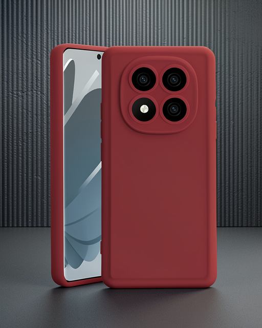 Xiaomi Redmi Note 14 Pro 4g Kılıf Viera Silikon - Bordo