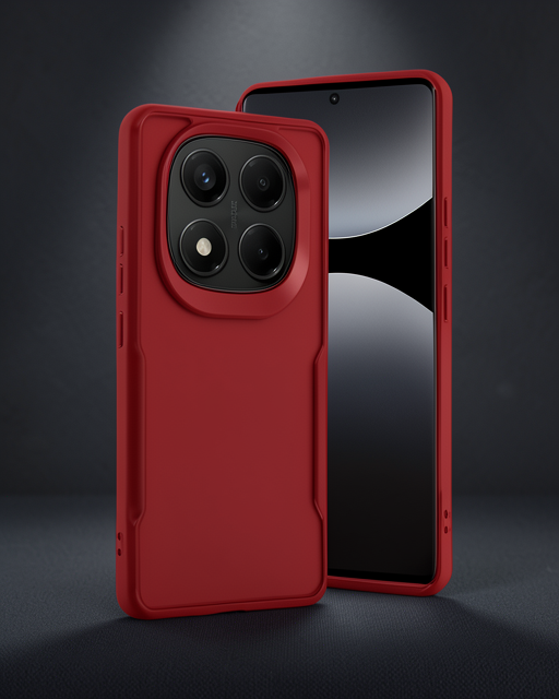 Xiaomi Redmi Note 14 Pro 5g Kılıf Boyi Silikon Kapak - Gümüş