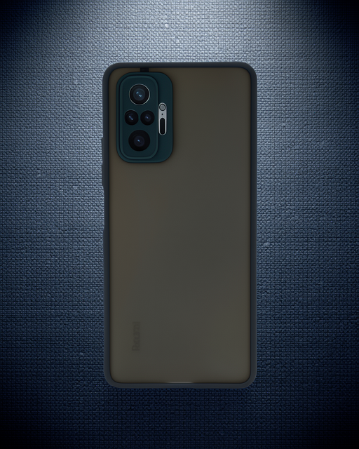Xiaomi Redmi Note 10 Pro Kılıf Montreal Silikon Kapak - Yeşil