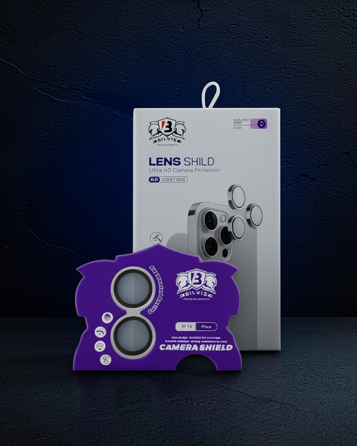 Apple İphone 16 Bilvis Titan Kamera Lens - Gümüş