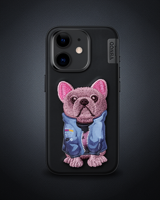 Venco Apple İphone 11 Cute Desenli Kapak - Siyah