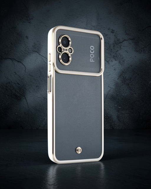 Xiaomi Poco M5 Kılıf Liva Lens Silikon - Beyaz