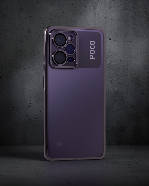 Xiaomi Poco X5 Pro 5g Kılıf Razer Lensli Silikon - Mor