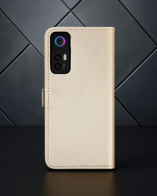 Tcl 30 Kılıf Trend S Plus Kapaklı Kılıf - Gold