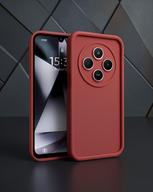 Xiaomi Redmi 14c Kılıf Viera Silikon - Kahverengi