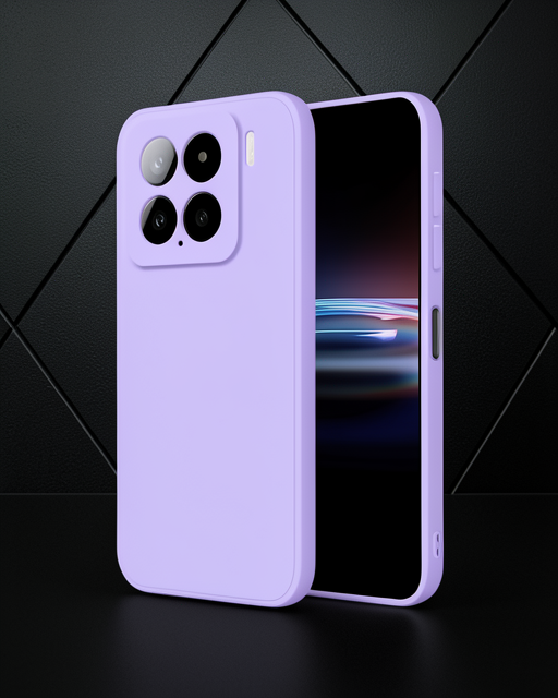 Xiaomi Mi 15 Kılıf Nano İçi Kadife Silikon - Lila