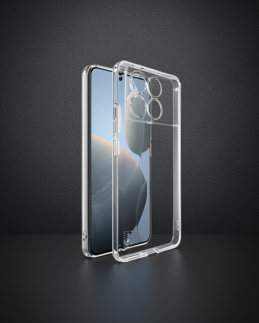 Xiaomi Poco X6 Pro Kılıf Lüx Şeffaf Silikon