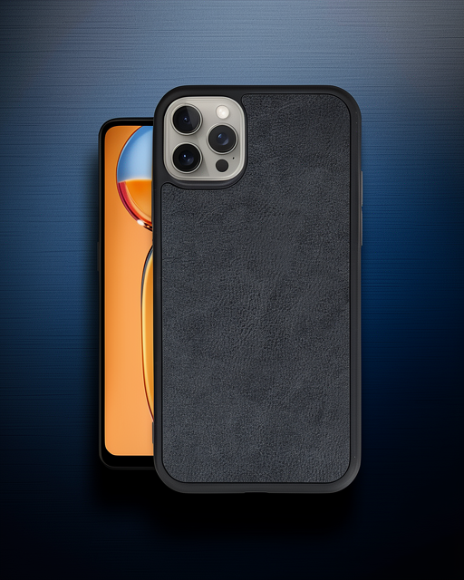 Apple İphone 14 Pro Max Kılıf Aras Deri Kapak - Siyah
