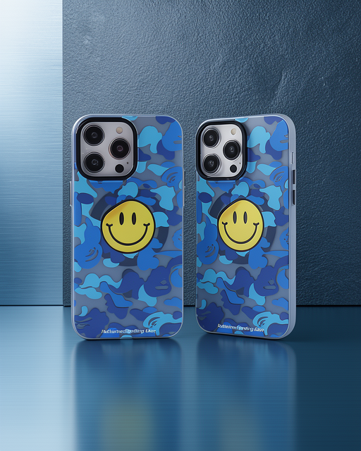 Apple İphone 14 Pro Max Kılıf Apollo Magneticsafe Desenli Kapak - Apollo Mavi - 1