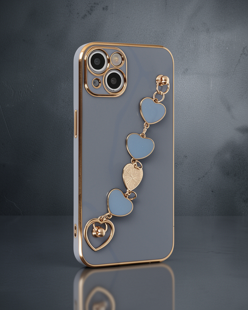 Apple İphone 14 Kılıf Esila Silikon - Gri