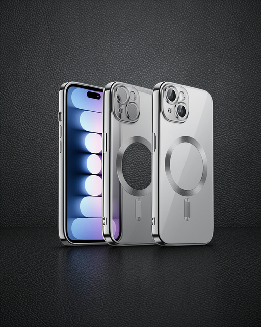 Apple İphone 13 Kılıf Kross Magneticsafe Kapak - Titan Gri