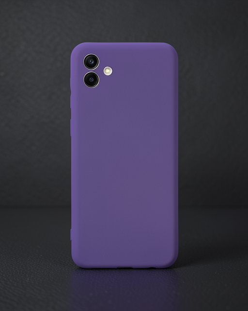 Samsung Galaxy A04 Kılıf First Silikon - Mor