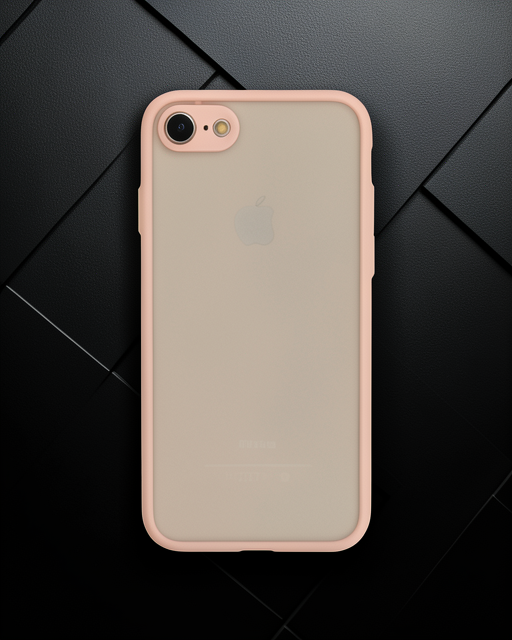 Apple İphone 7 Kılıf Montreal Silikon Kapak - Pembe