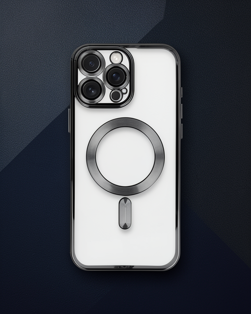 Apple İphone 16 Pro Kılıf Kross Magneticsafe Kapak - Siyah