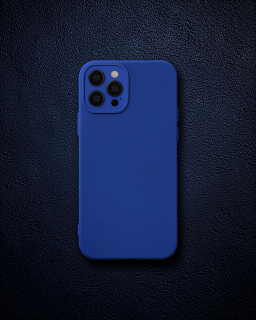 Apple İphone 12 Pro Kılıf Lansman Glass Kapak - Sky Blue