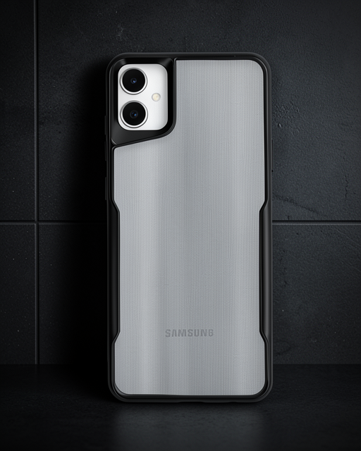 Samsung Galaxy A06 Kılıf Boyi Silikon Kapak - Siyah