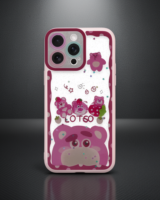 Apple İphone 14 Pro Kılıf Sweet Desenli Silikon Kapak - Pembe