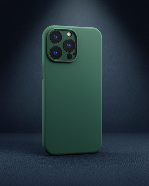Apple İphone 15 Pro Max Kılıf Puma Silikon - Yeşil