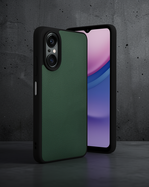 Realme 12 Lite Kılıf Aras Deri Kapak - Açık Yeşil
