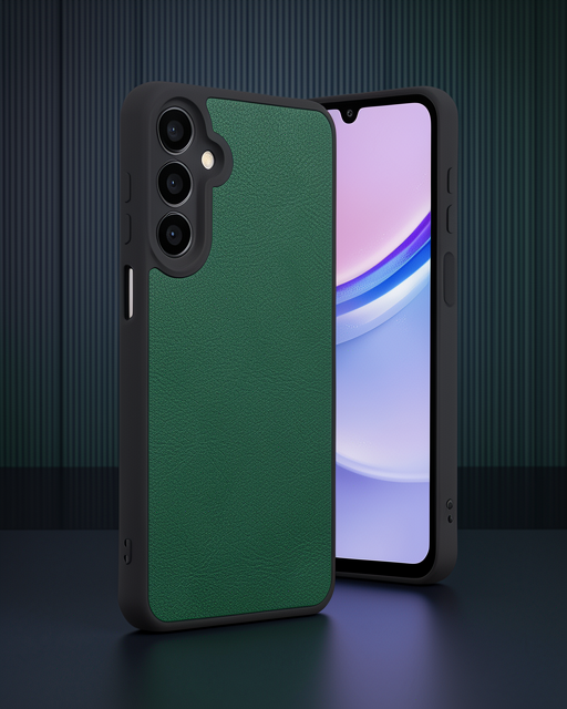 Samsung Galaxy A56 Kılıf Aras Deri Kapak - Açık Yeşil