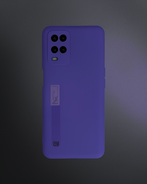 Oppo A54 4g Kılıf Nano İçi Kadife Silikon - Mor