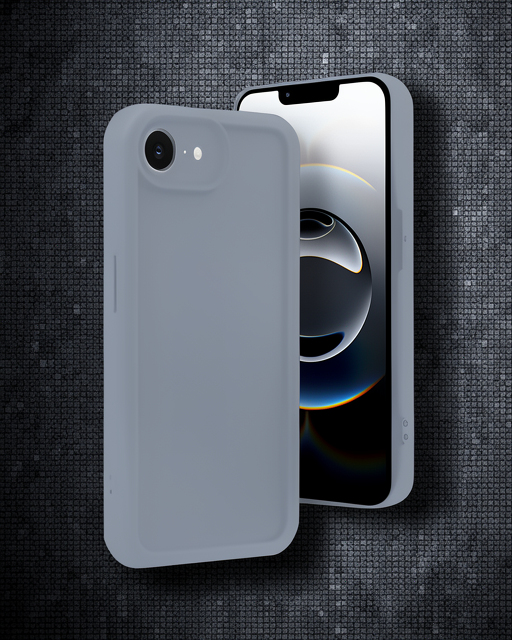 Apple İphone 16e Kılıf Viera Silikon - Gri
