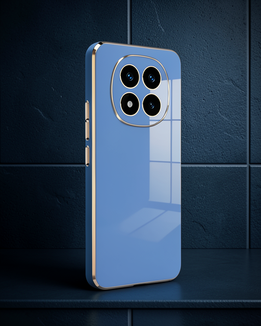 Xiaomi Redmi Note 14 Pro 4g Kılıf Volet Silikon - Mavi