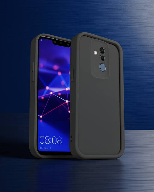 Huawei Mate 20 Lite Kılıf Viera Silikon - Siyah