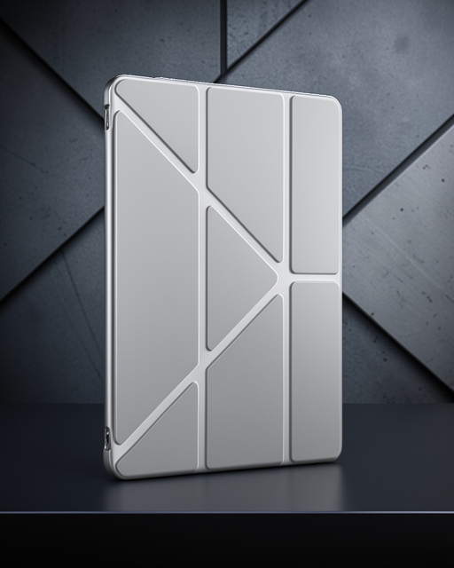 Huawei Honor Pad V9 Kılıf Kalemlikli Mars Tablet Kılıfı - Gri