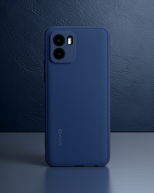Vivo Y15s Kılıf Montreal Silikon Kapak - Lacivert