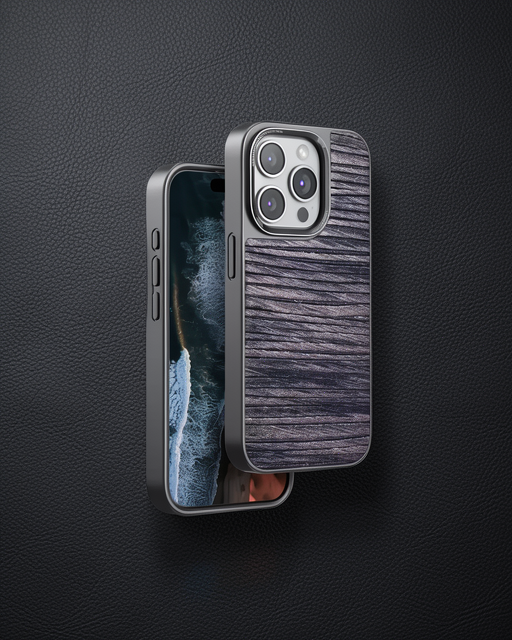 Venco Apple İphone 14 Pro Max Wave Kapak - Kahverengi