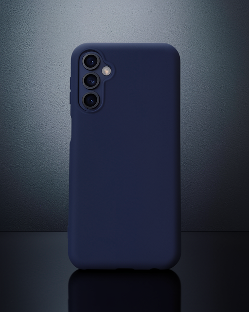 Samsung Galaxy M34 5g Kılıf Nano İçi Kadife Silikon - Lacivert
