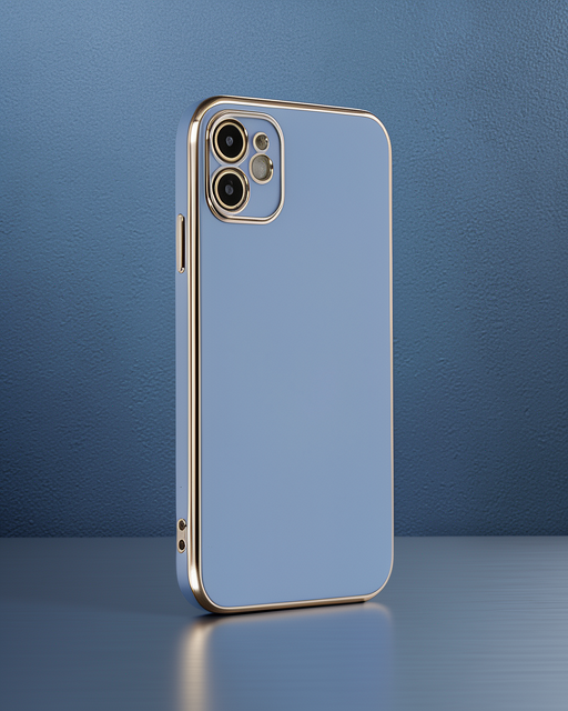 Apple İphone 11 Kılıf Volet Silikon - Mavi
