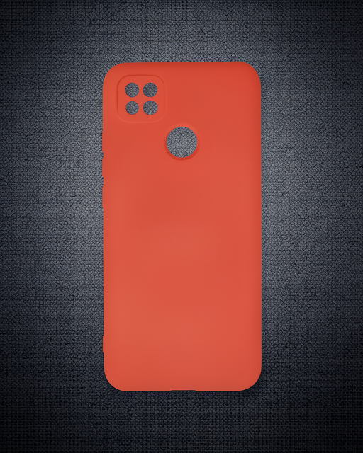 Xiaomi Redmi 9c Kılıf Nano İçi Kadife Silikon - Turuncu