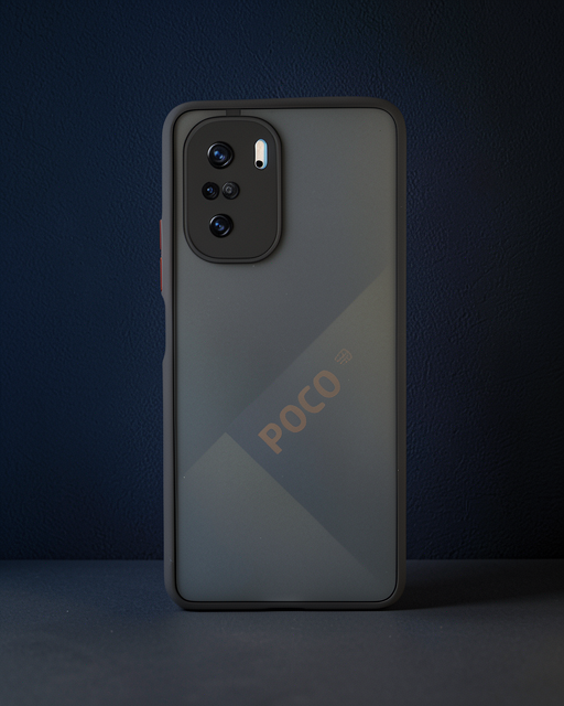 Xiaomi Poco F3 Kılıf Montreal Silikon Kapak - Siyah