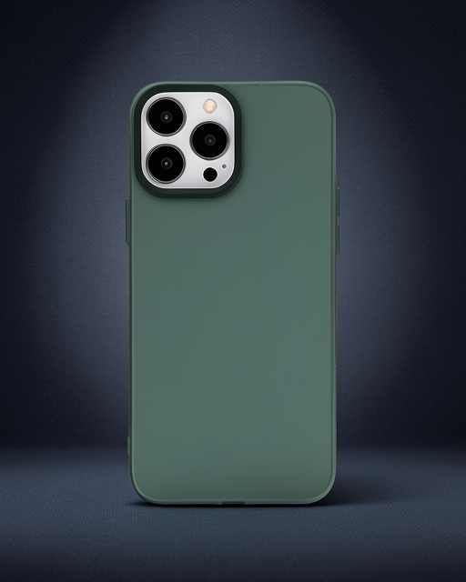 Apple İphone 13 Pro Max Kılıf Modos Metal Kapak - Koyu Yeşil