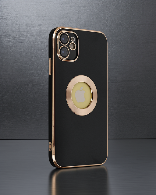 Apple İphone 12 Kılıf Store Silikon - Siyah