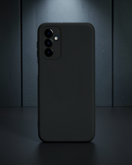 Samsung Galaxy M23 Kılıf Nano İçi Kadife Silikon - Siyah