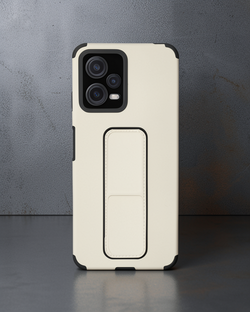 Xiaomi Poco X5 5g Kılıf Mega Standlı Silikon - Gold