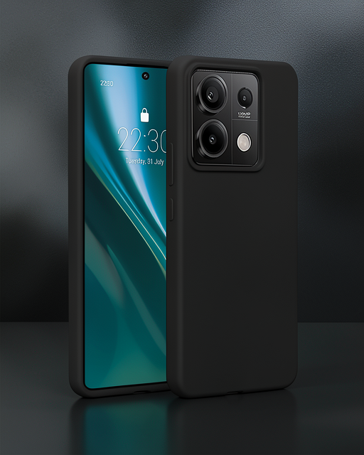 Xiaomi Redmi Note 13 4g Kılıf First Silikon - Siyah