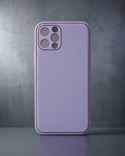 Apple İphone 12 Pro Kılıf Coco Deri Silikon Kapak - Lila